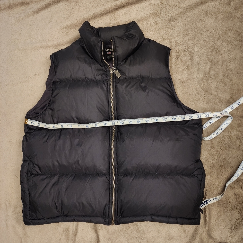 Ralph Lauren Polo Jeans Co. Black Down Puffer Vest Large